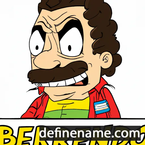 Bertrando cartoon