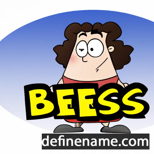 cartoon of the name Bess