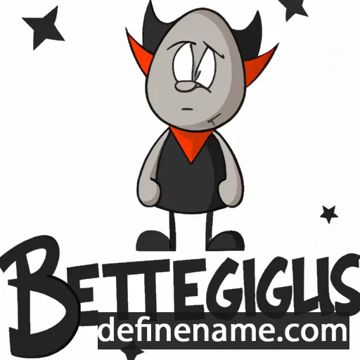 Betelgeuse cartoon