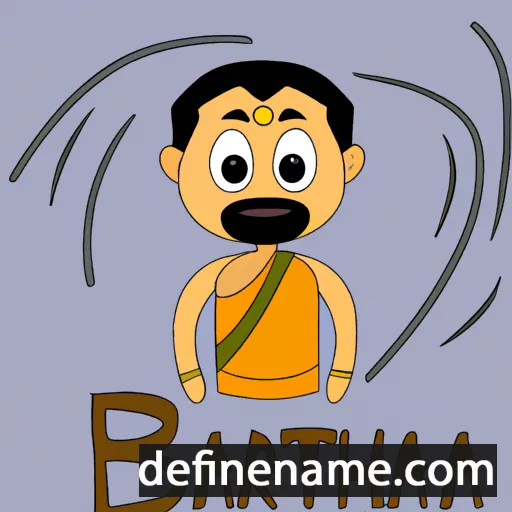 cartoon of the name Bharata