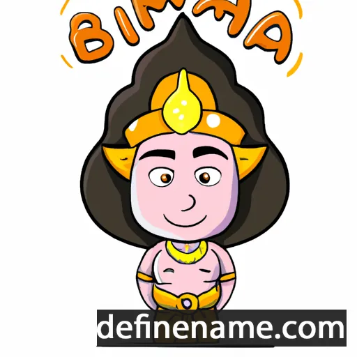 Bhima cartoon