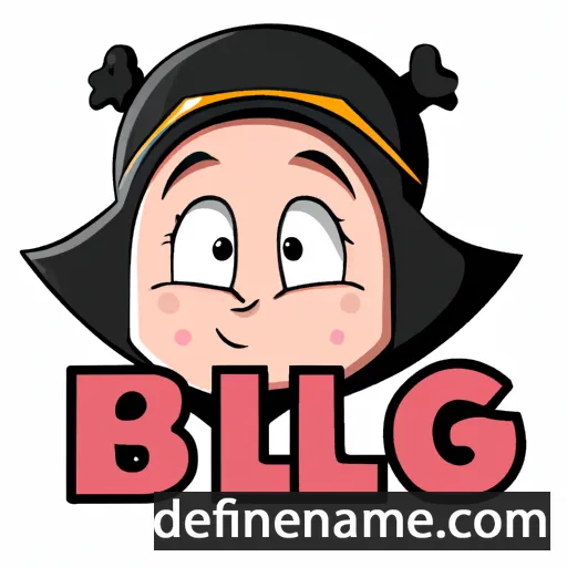 cartoon of the name Bilqis