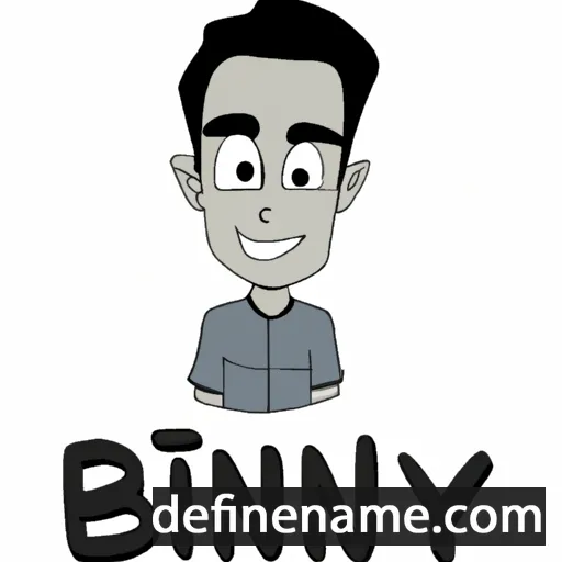 cartoon of the name Binay