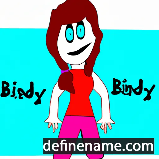 cartoon of the name Bindy