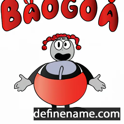 cartoon of the name Blagorodna