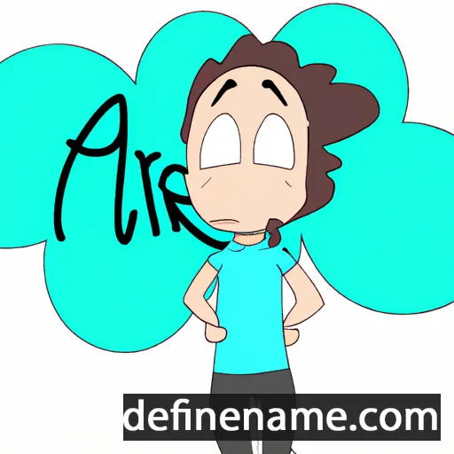 cartoon of the name Áire