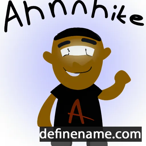 cartoon of the name Äkhmät