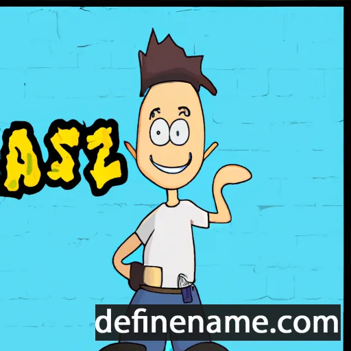 cartoon of the name Aiasz