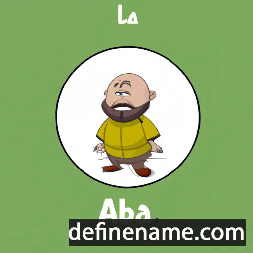 cartoon of the name Aibala