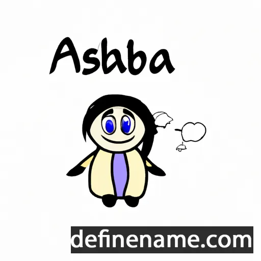 cartoon of the name Aibarsha