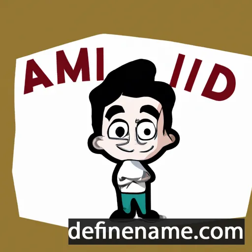 cartoon of the name Aidamir