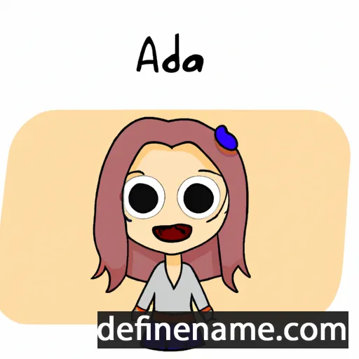 cartoon of the name Aidota