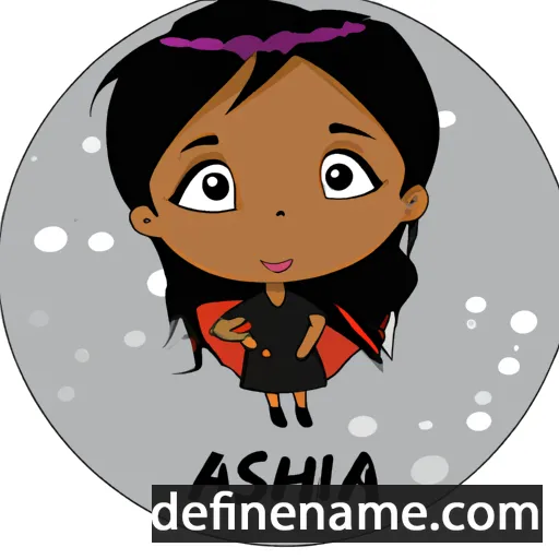 cartoon of the name Aieisha