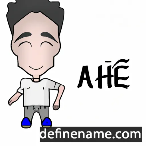 cartoon of the name Aihei