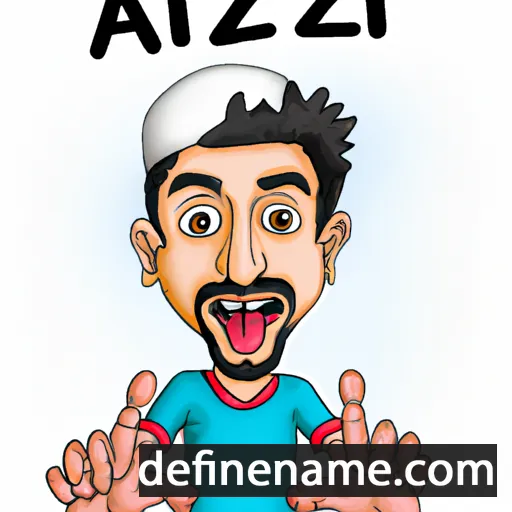 cartoon of the name Aijaz