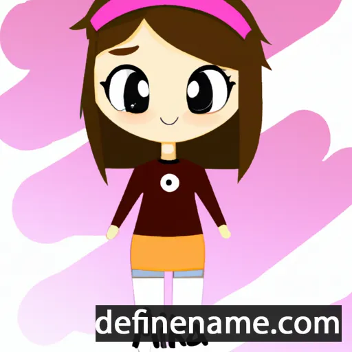 cartoon of the name Aika