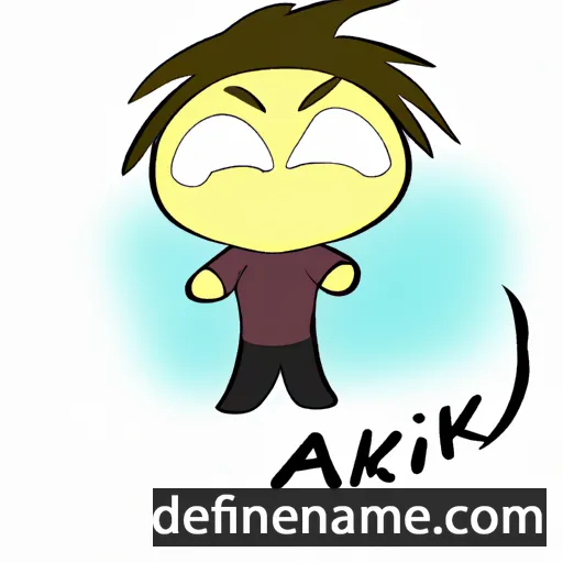 cartoon of the name Aikku