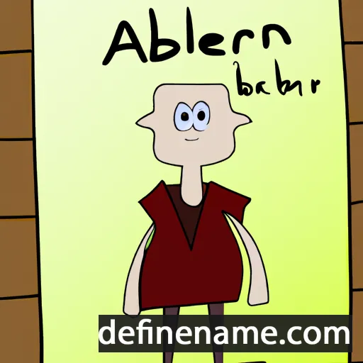 Ailbern cartoon