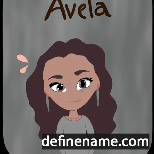 cartoon of the name Aileva