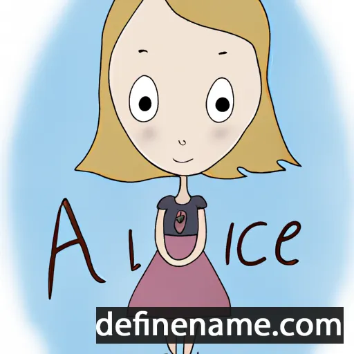 Ailice cartoon