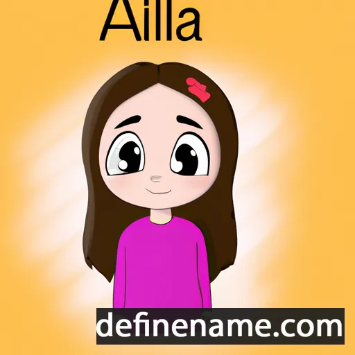 Ailla cartoon