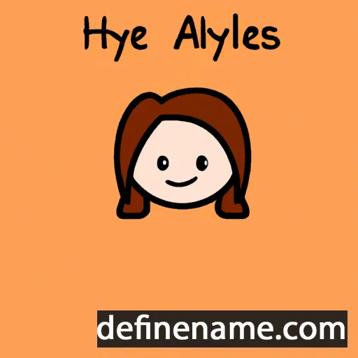 Ailyene cartoon