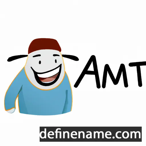 cartoon of the name Aimat