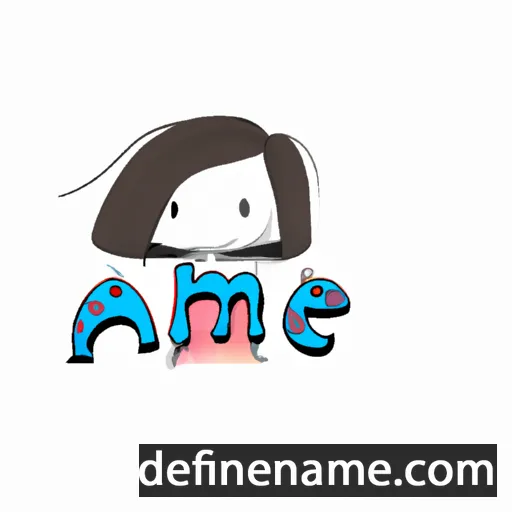 cartoon of the name Aime