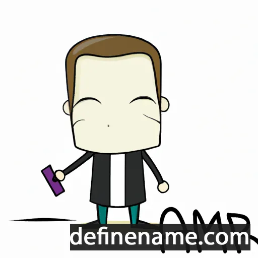 cartoon of the name Aimer