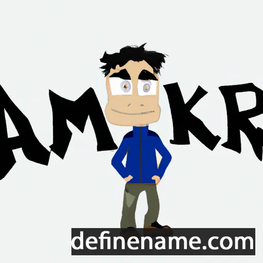 cartoon of the name Aimerik