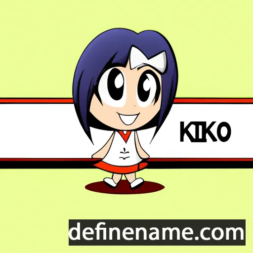 cartoon of the name Aimiko