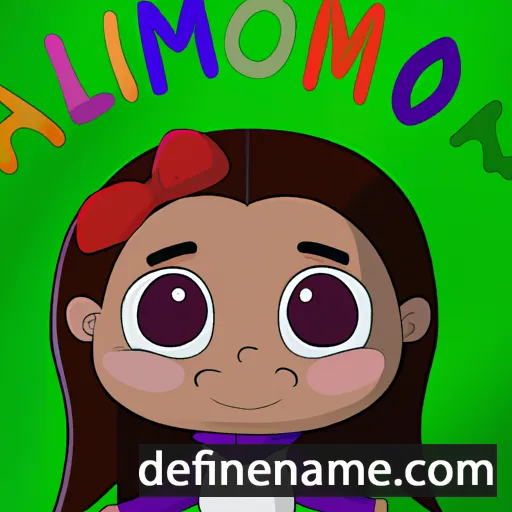 cartoon of the name Aimilíona