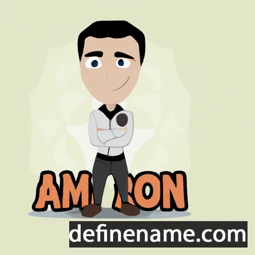 cartoon of the name Aimor