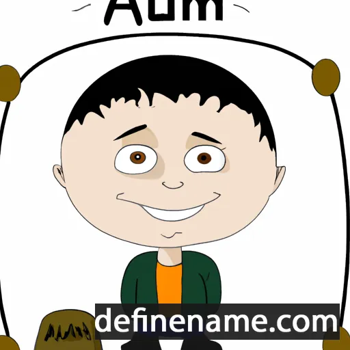 cartoon of the name Aimur