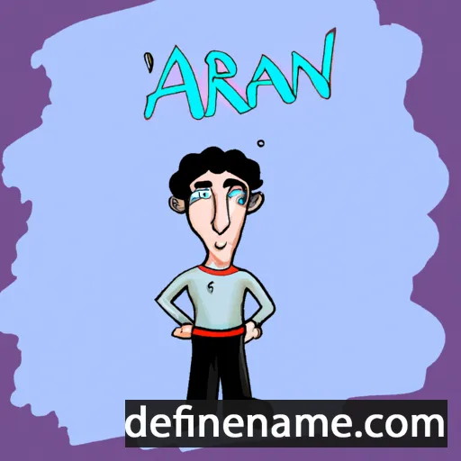 cartoon of the name Ainar