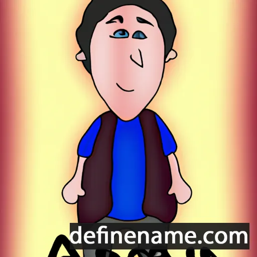 cartoon of the name Ainar