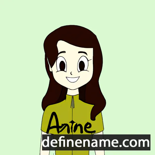 Aine cartoon