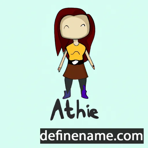 cartoon of the name Ainhize