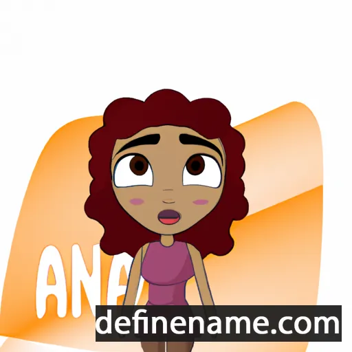 cartoon of the name Aiona