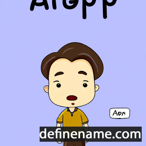 Aiping cartoon