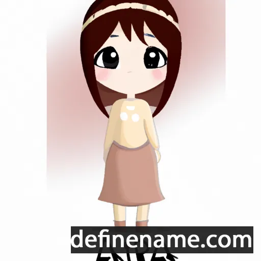 cartoon of the name Aira