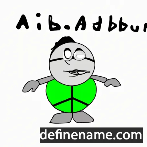 cartoon of the name Airchibauld