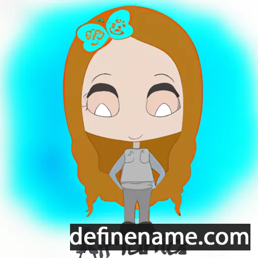 cartoon of the name Airianna