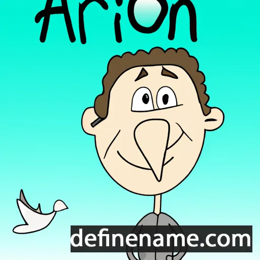 cartoon of the name Airon