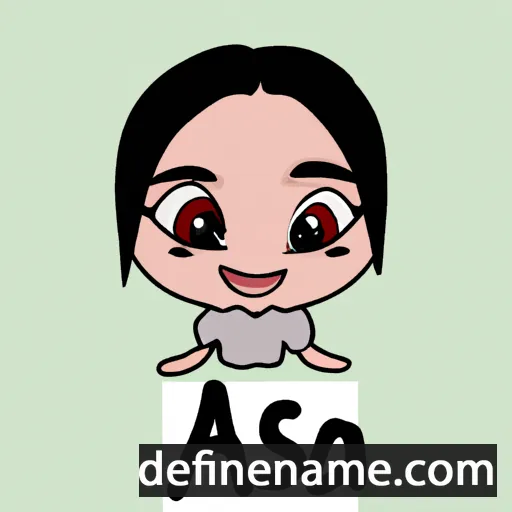 cartoon of the name Aisa