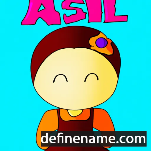 Aisil cartoon