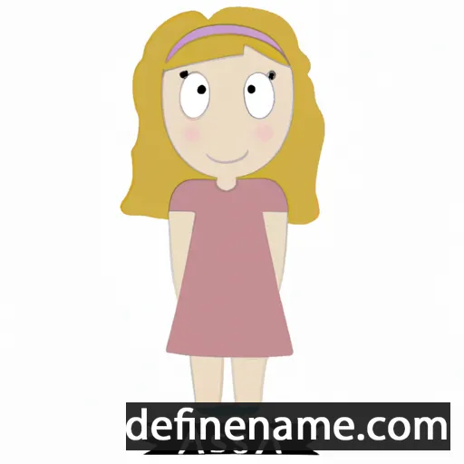 cartoon of the name Aisja