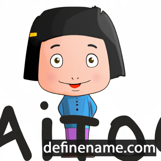 cartoon of the name Aitano