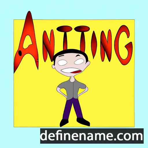 Aiting cartoon