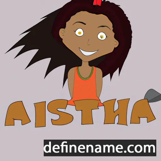 Aitisha cartoon